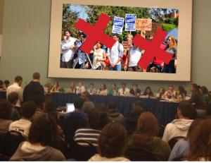 A.S. Senate debates refusing to serve their "rabid, odious" constituents.