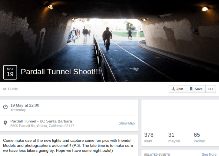 The Facebook event which triggered anxiety and post-tramautic stress for many this week.